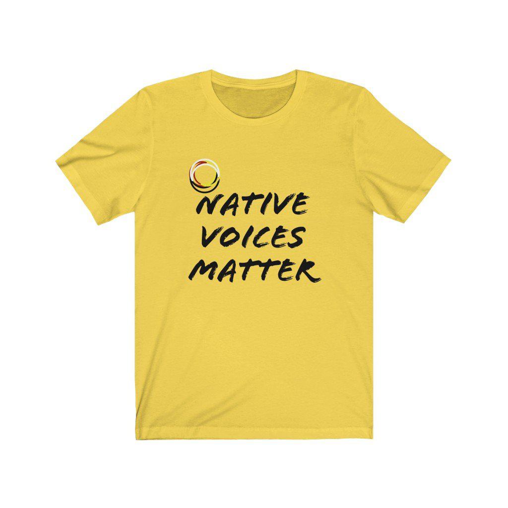 Native Voices Matter Short Sleeve Tee