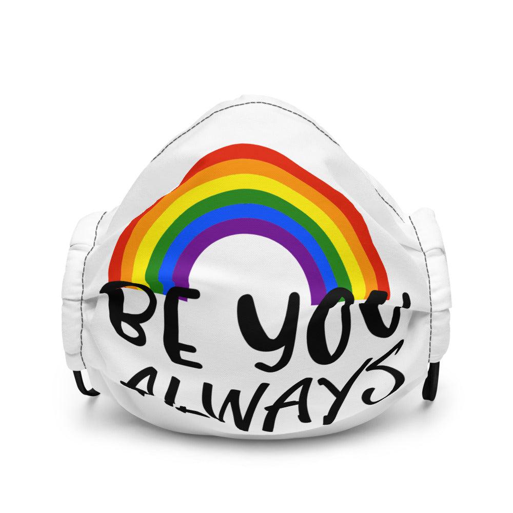 Be You Always Premium face mask - White Bison Native Art
