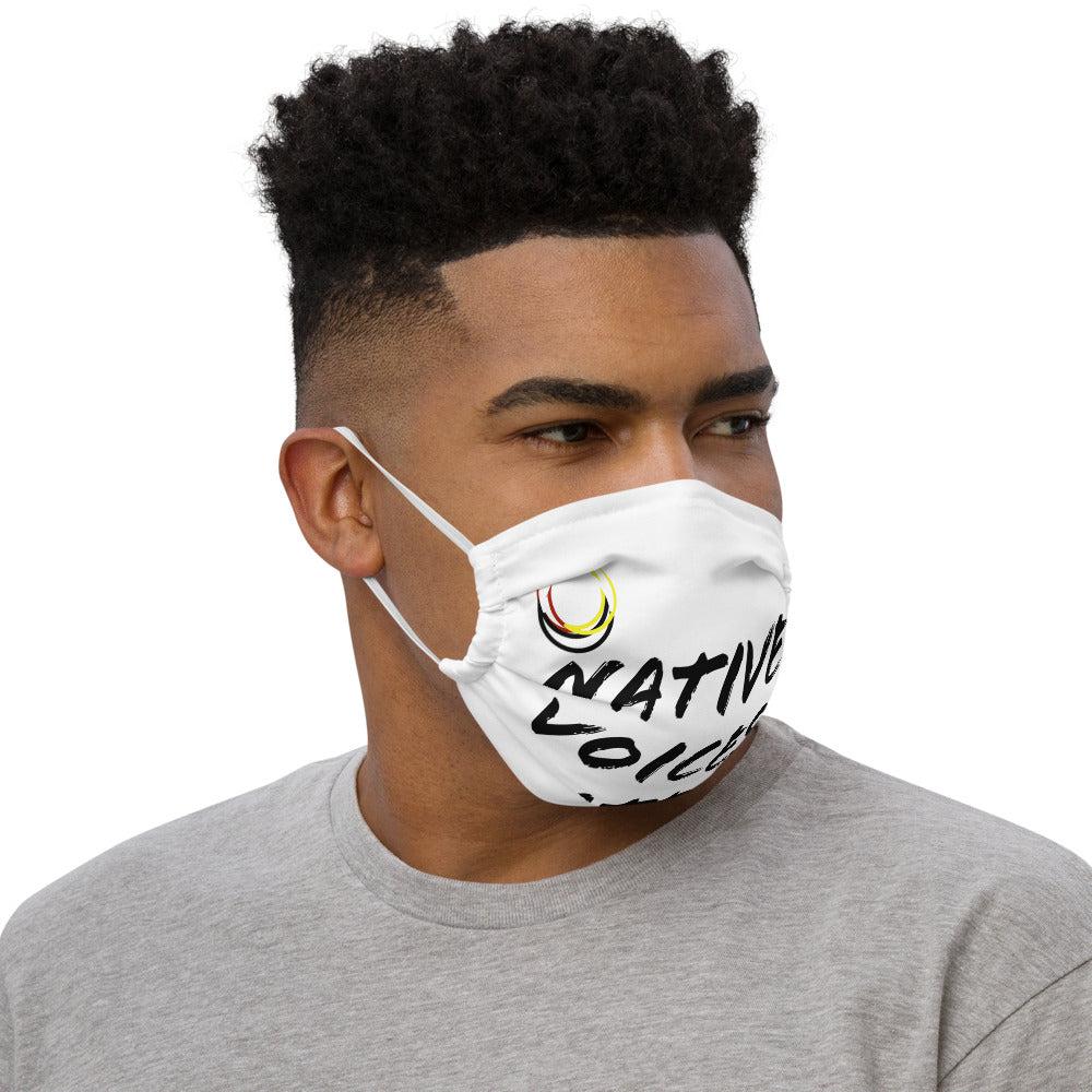 Native Voices Matter Premium face mask