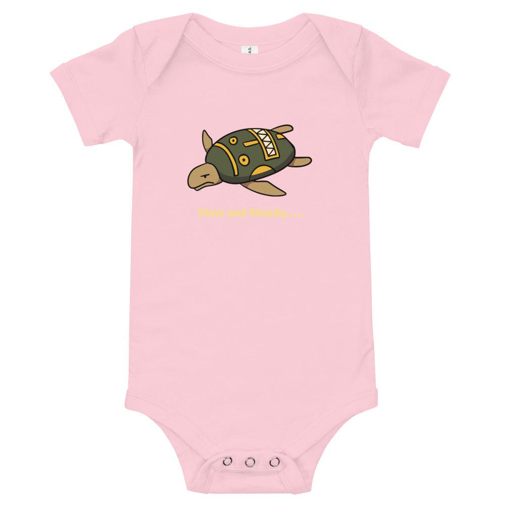 Turtle Baby short sleeve one piece