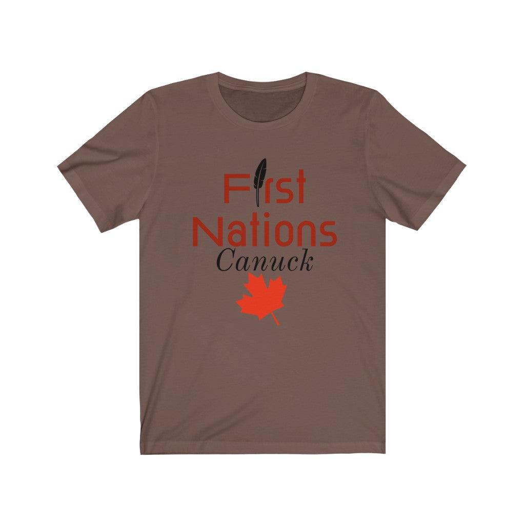 First Nations Canuck! Wear it with Pride.