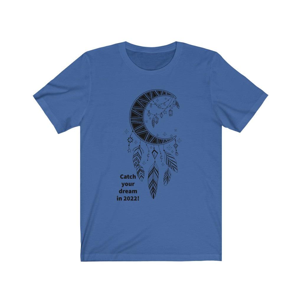 Catch Your Dream Short Sleeve Tee - White Bison Native Art