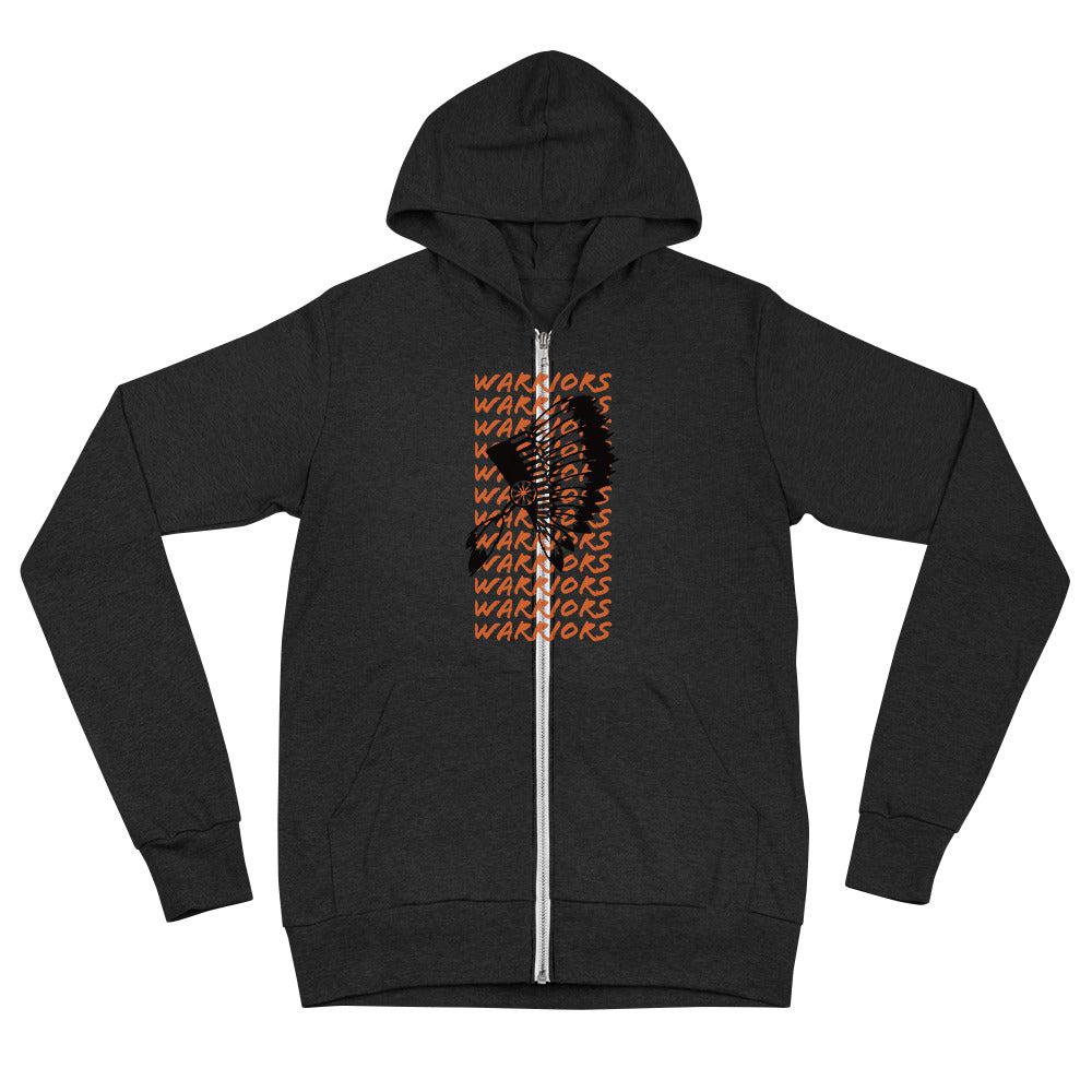 Warriors zip hoodie