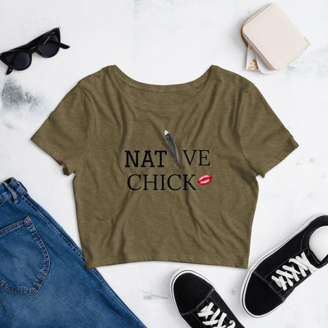 Native Chick Women’s Crop Tee