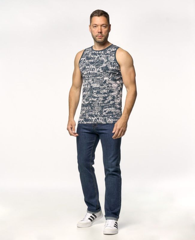 Sleeveless shirt SAO M6546R/2